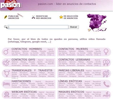 pasion contactos alicante|PASION – Líder en anuncios de contactos.